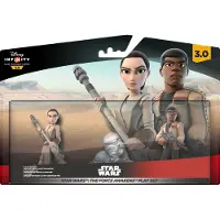 Disney Infinity 3.0 Star Wars The Force Awakens Play Set/rey/finn Figure Clair