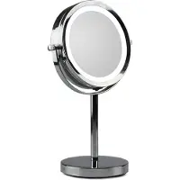 Cimi Gillian Jones, miroir de courtoisie avec éclairage LED, lot de 10