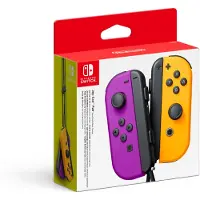 Nintendo Switch Joy-Con Set Violet Néon/Orange Néon