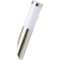 Brilliant Lampe d'extérieur en acier inoxydable Chorus 40 cm en acier inoxydable