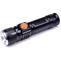Solight Torche rechargeable LED USB LED/3W/3,7V IP44