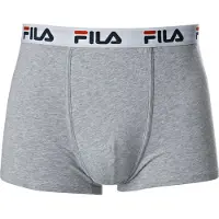 FILA Boxers gris chiné / rouge / noir / blanc
