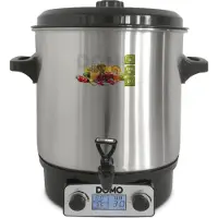 Domo Zavaovací hrnec nerezový s LCD - DO42325PC, plnoautomat, 27 l, 2000 W