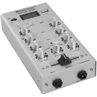 Omnitronic Gnome-202P mini table de mixage argentée