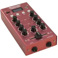 Omnitronic Gnome-202P mini table de mixage rouge