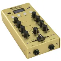 Omnitronic Gnome-202P mini table de mixage dorée