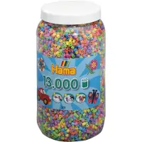 HAMA Beads Midi Pastel Construction Game Multicolore Enfants