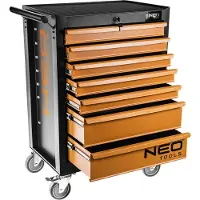 Enzo 84-222, Noir, Orange, glissières télescopiques avec roulement à billes, 280 kg, 12.7 cm, 4 pces, 680 mm