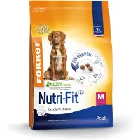 Fokker Nourriture pour chiens adultes medium Nutri-Fit - Emballage double : 2 x 13 kg