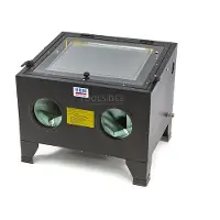 HBM Cabine de sablage SBC 90 - Noir