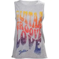 Difuzed Fender - T-Shirt Guitar Groove Love - Women's Top (Xl)