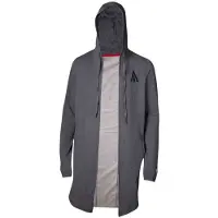 Difuzed Hommes, Pull-over, ASSASSIN'S CREED ODYSSEY - Apocalyptic Warrior Throw Over Hoodie (S), Gris, (S)