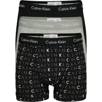 Calvin Klein 0000u2662g Trunk Boxers 3 Units Noir,Gris M Homme