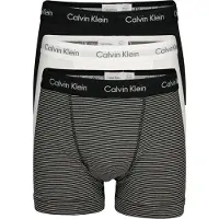 Calvin Klein 0000u2662g Trunk Boxers 3 Units Blanc,Noir XL Homme