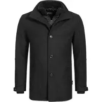 Indicode Manteau mi-saison 'Brittany' noir