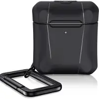 Itskins Coque renforcée AirPods Spectrum Solid 3m Noire - GRS