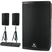 Devine Onyx 12A + kit pieds d'enceinte