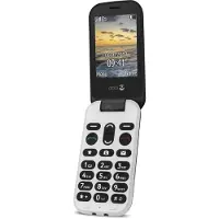 Doro 6060 - Téléphone portable - double carte SIM - slot microSDHC, - slot microSD - GSM - 320 x 240 pixels - 3 MP - noir