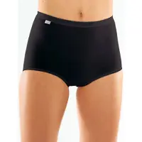 Sloggi - Le lot de 2 slips, noir, Femme, Taille 44