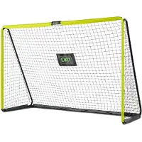 Exit Tempo Acier But de Football 300x200cm – But de Football – pour Enfants – Jardin – Vert/Noir