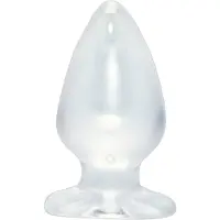 Crystal Cristal clair - grand plug anal (transparent)