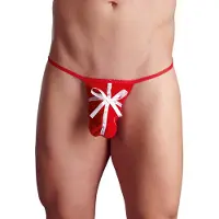 Svenjoyment Underwear tanga homme Noël rouge S-L