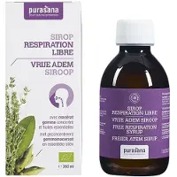 Purasana Puragem Sirop Voie Respiratoire Libre Bio 200 ml Sirop