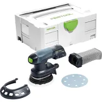 Festool ETSC 125 Li-Basic 18V Ponceuse excentrique hybride sans fil 125 mm avec boîtier Systainer - sans batterie ni Chargeur ( 201533 )