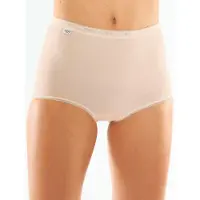Sloggi - Le lot de 2 slips, beige, Femme, Taille 40