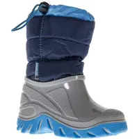 Winter-Grip Welly Walker Snow Boots Bleu,Gris EU 22-23 Enfants