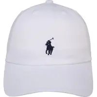 Ralph Lauren unisex pour enfant. 323552489001 Casquette chino en coton blanc (OSFA), Casuel, mode enfantine