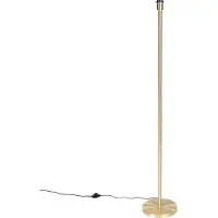 QAZQA Lampadaire classique en laiton sans abat-jour - Simplo