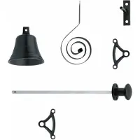 Intersteel Sonnette classique/sonnette Chimea noir