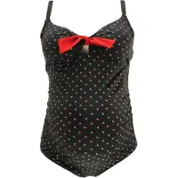 Petit Amour Maillot de bain 'Antonie' rouge / noir / blanc