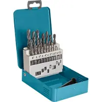 Makita D-54081 de 19 forets à métaux HSS-R Foret