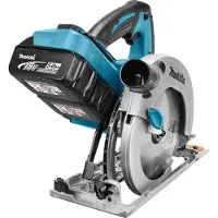 Makita DHS710RT2J Scie Circulaire Sans-fil - 36V Li-ion (2x 18V) - 2 Batteries 5,0 Ah - MAKPAC - 190 Mm