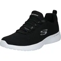 SKECHERS Baskets basses 'Dynamight' noir / blanc