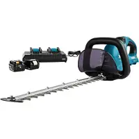 Makita DUH551PT2 cisaille à gazon sans fil 55 cm 2x 18 V Lithium-Ion Li-Ion Noir
