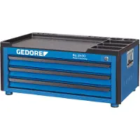 Gedore 2430 Coffre à outils avec 3 tiroirs, 1888927