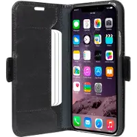 dbramante1928 Copenhagen Book Case Apple iPhone 11 Cuir Noir