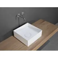 Riho Thin lavabo à poser, SOLID Surface, anguleux, W023001105
