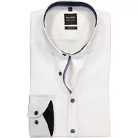 Olymp Chemise business 'Level 5' blanc