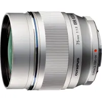 Olympus Objectif hybride M. Zuiko Digital 75 mm f/1.8 Argent