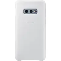 Samsung lederen cover - wit - G970 Galaxy S10 E