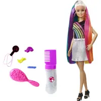 Barbie Chevelure arc en ciel