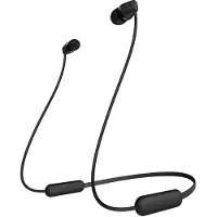 Sony WI-C200 Casque Sans fil Ecouteurs, Minerve Appels/Musique Bluetooth Noir