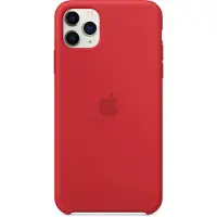 Apple iPhone 11 Pro Max Back Cover Silicone Rouge