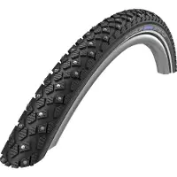 Schwalbe Pneu Tringle Rigide - Marathon Winter Plus - Performance | Winter | Smart Guard - E-25 - 26x2.00'' | Black Reflex