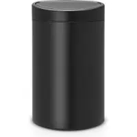 Brabantia Touch Bin 40 Litres Matt Black