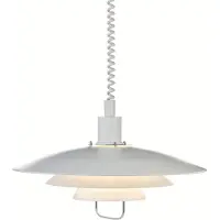 Markslöjd KIRKENES Lampe à suspendre blanche 1 ampoule
